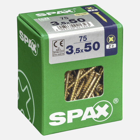 SPAX Havşa Vida Sarı 3.5X50     