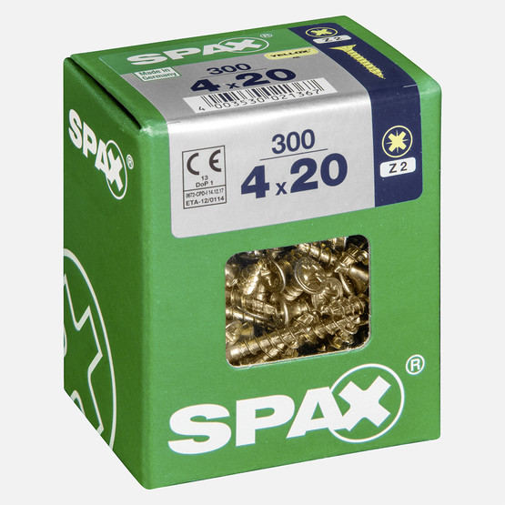 SPAX Havşa Vida Sarı 4X20       