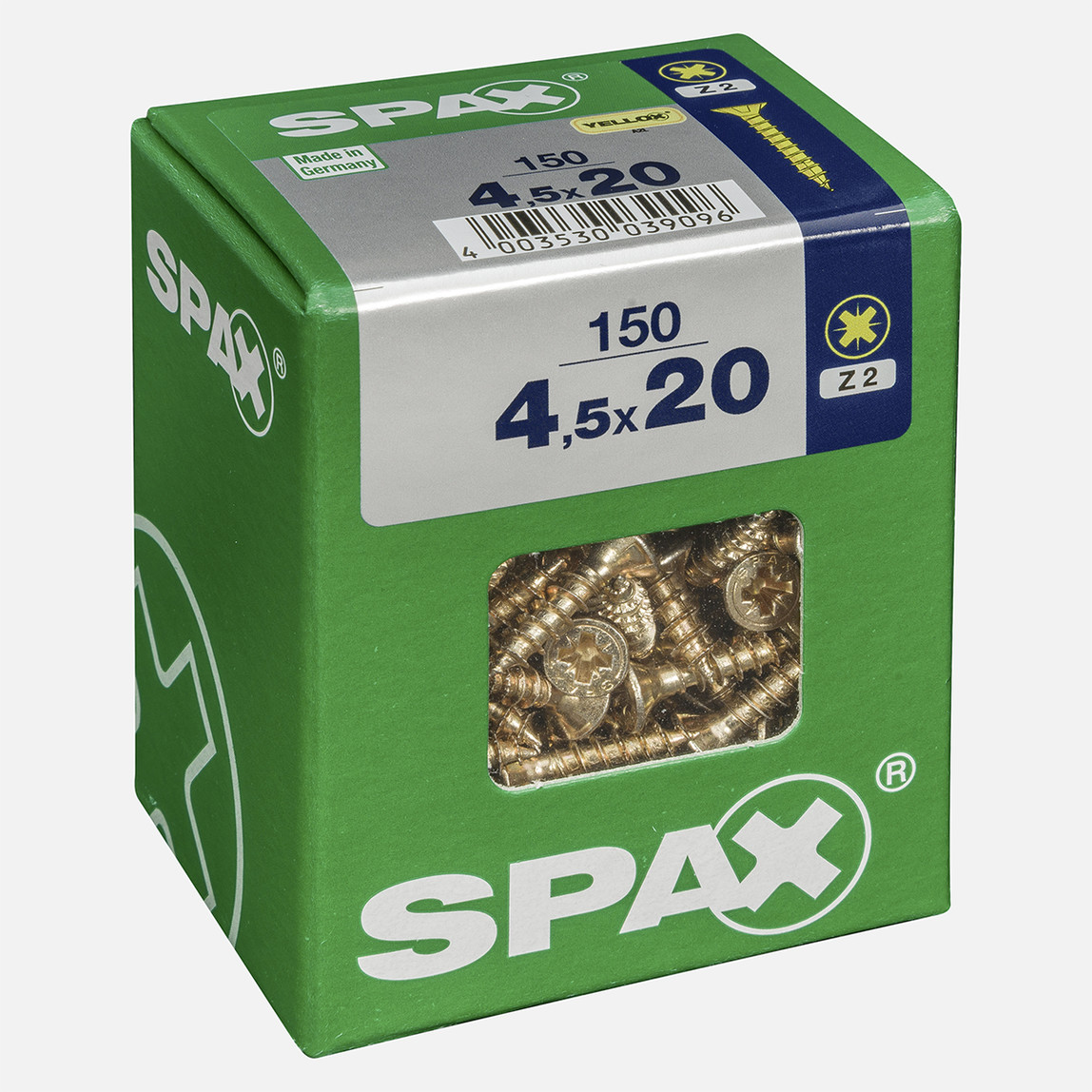    SPAX Havşa Vida Sarı 4.5X20      