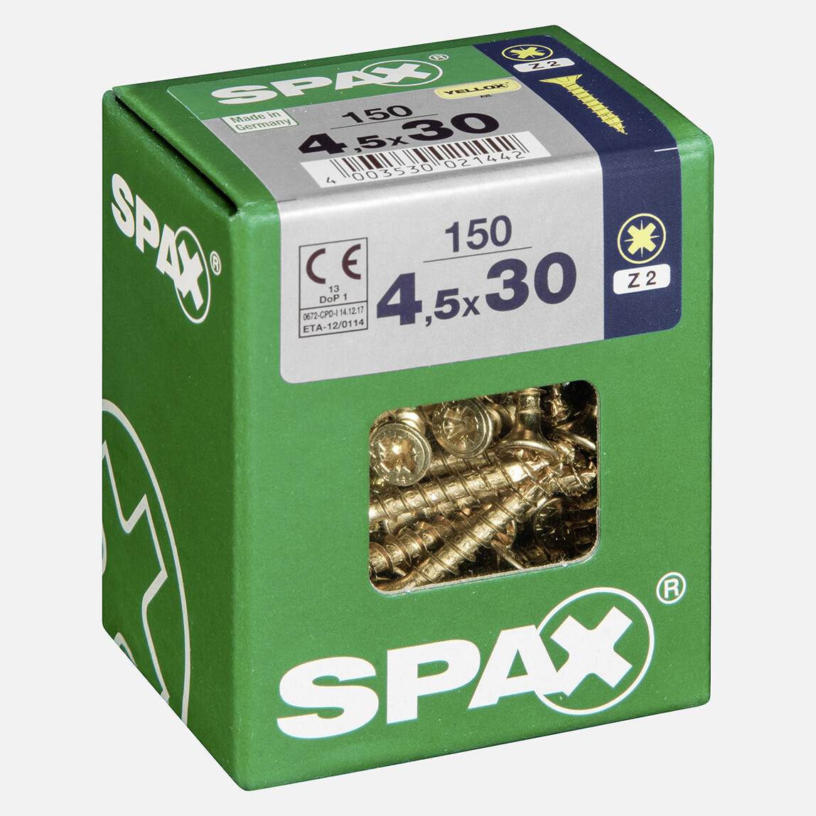    SPAX Havşa Vida Sarı 4.5X30      