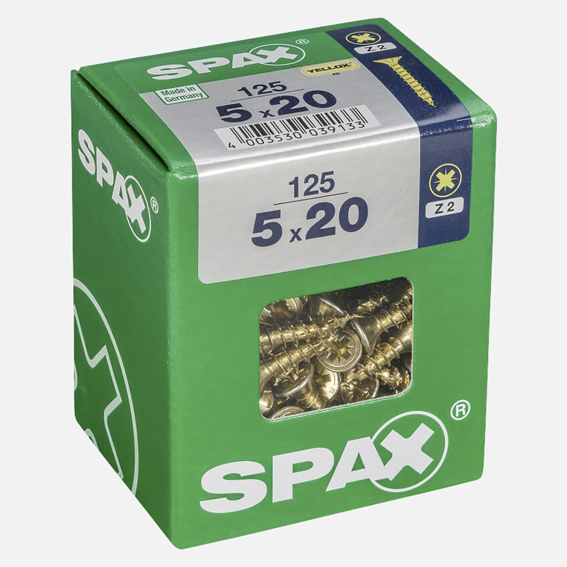    SPAX Havşa Vida Sarı 5X20        