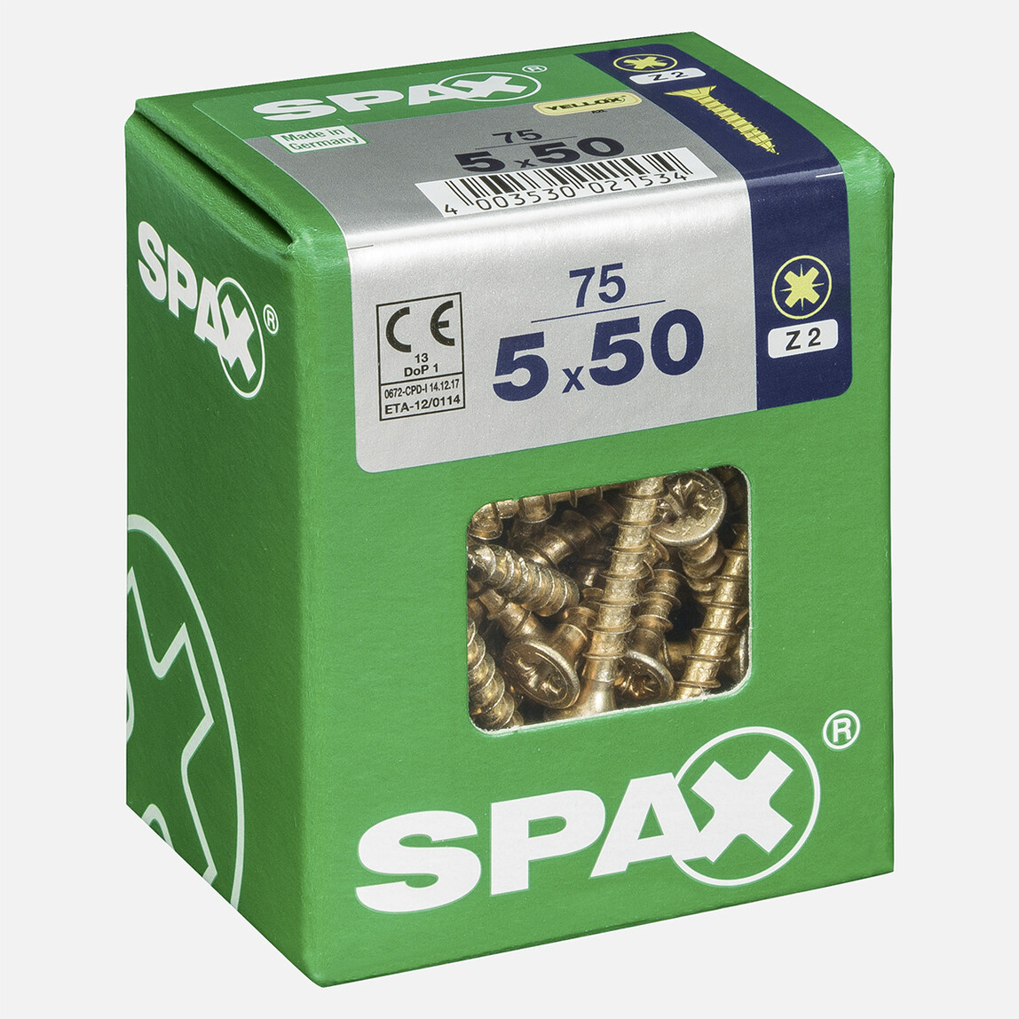    SPAX Havşa Vida Sarı 5X50        