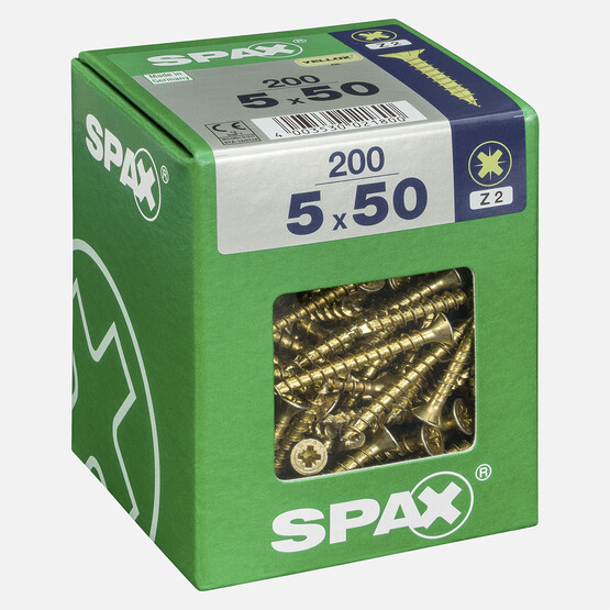 SPAX Havşa Vida Sarı 5X50       