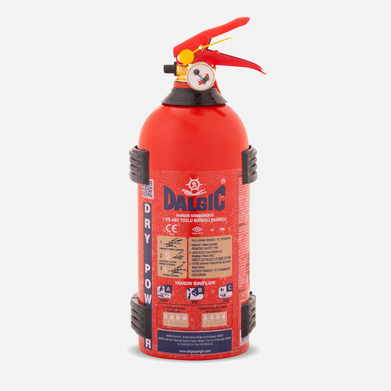 Dalgıç Tozlu Yangın Söndürme Tüpü 1 kg