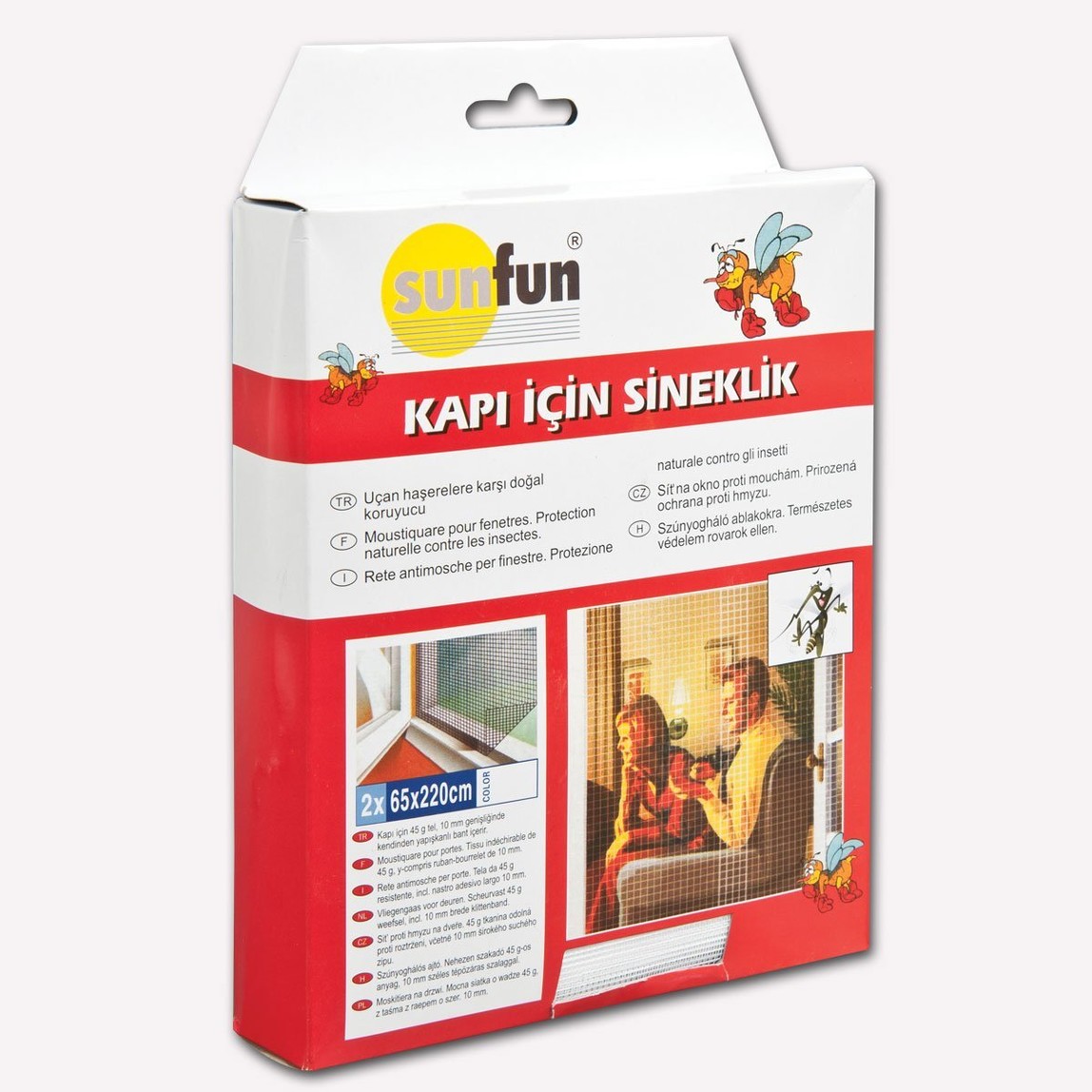    Sunfun Kapı Sinekliği - Beyaz  