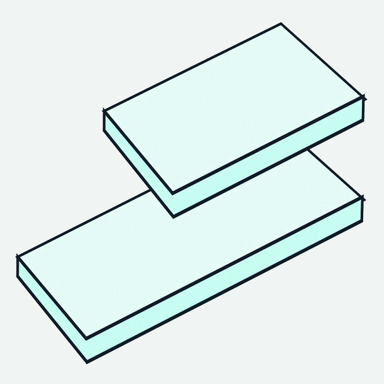 Regalux Metal Raf 120X35 cm Gümüş 