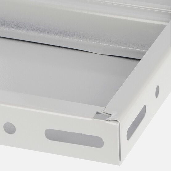 Regalux Metal Raf 100X35 cm Gümüş 