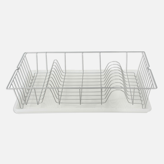 Metaltex Politherm Dikdörtgen Tek Katlı Tablalı 48x30 cm Metal Bulaşıklık