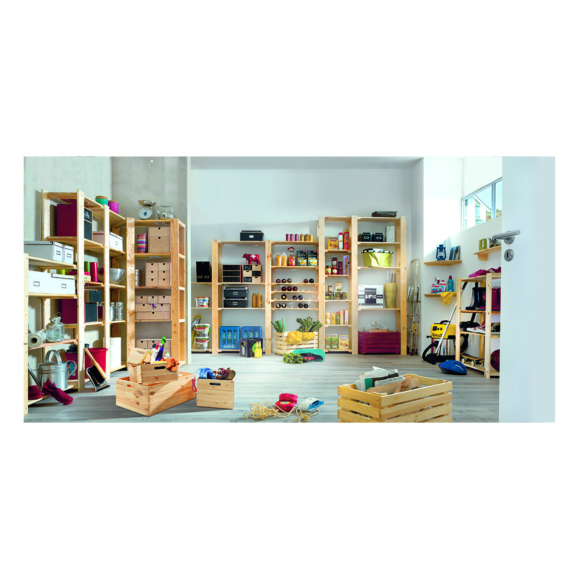    Regalux Ahşap Raf Sistemi  