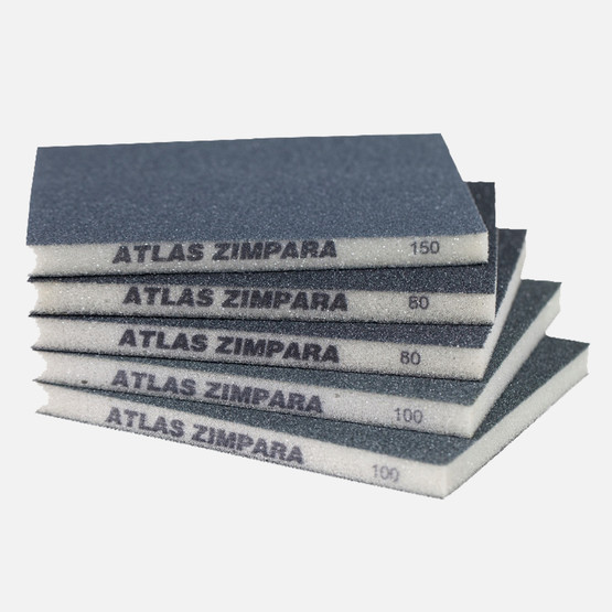 Atlas Sünger Zımpara 220 Kum Gri