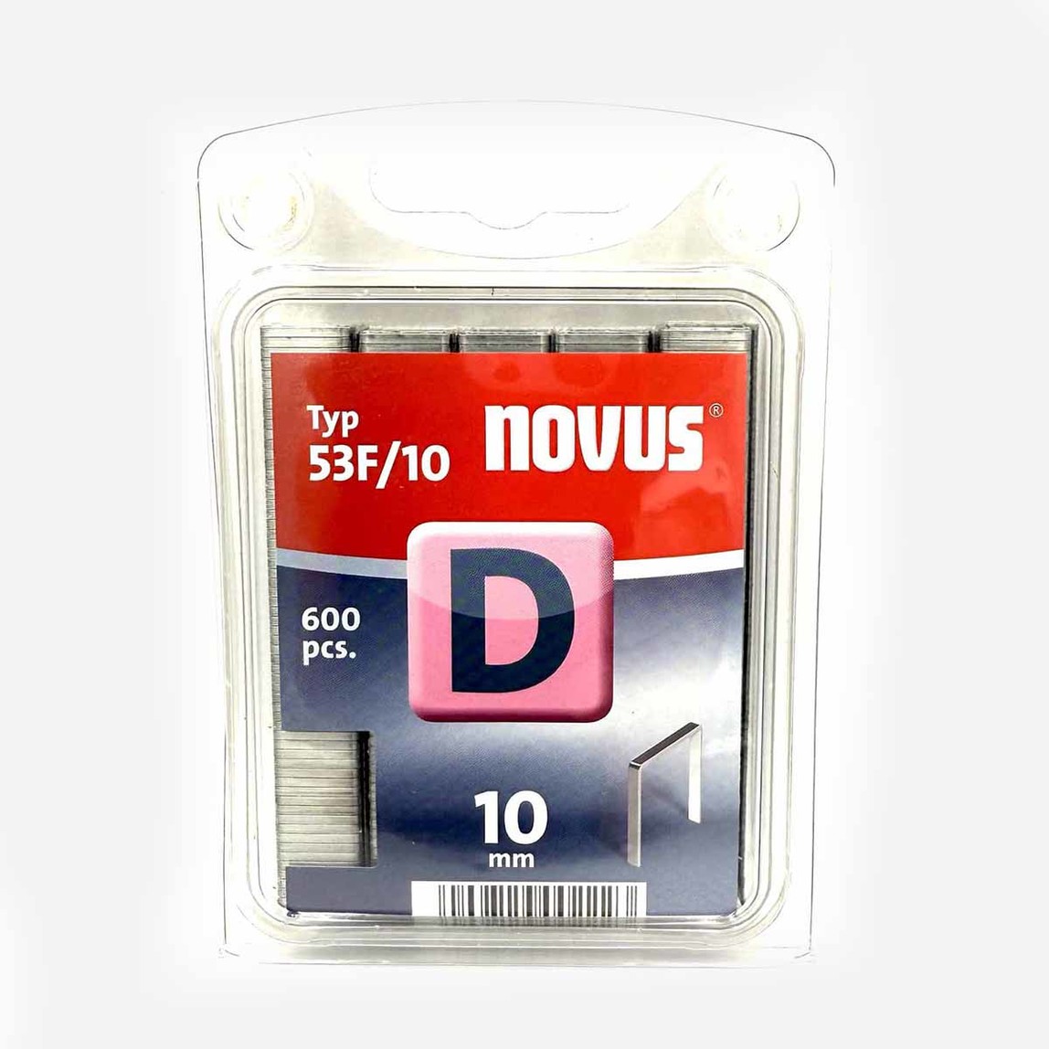    Novus Geniş Zımba Teli 53F/10  galvaniz  600 Adet  