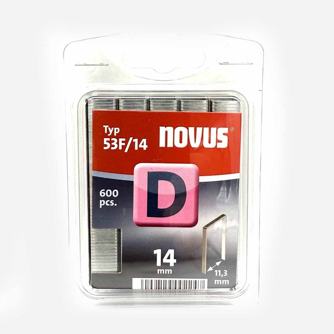    Novus Geniş Zımba Teli 53F/14  galvaniz  600 Adet  