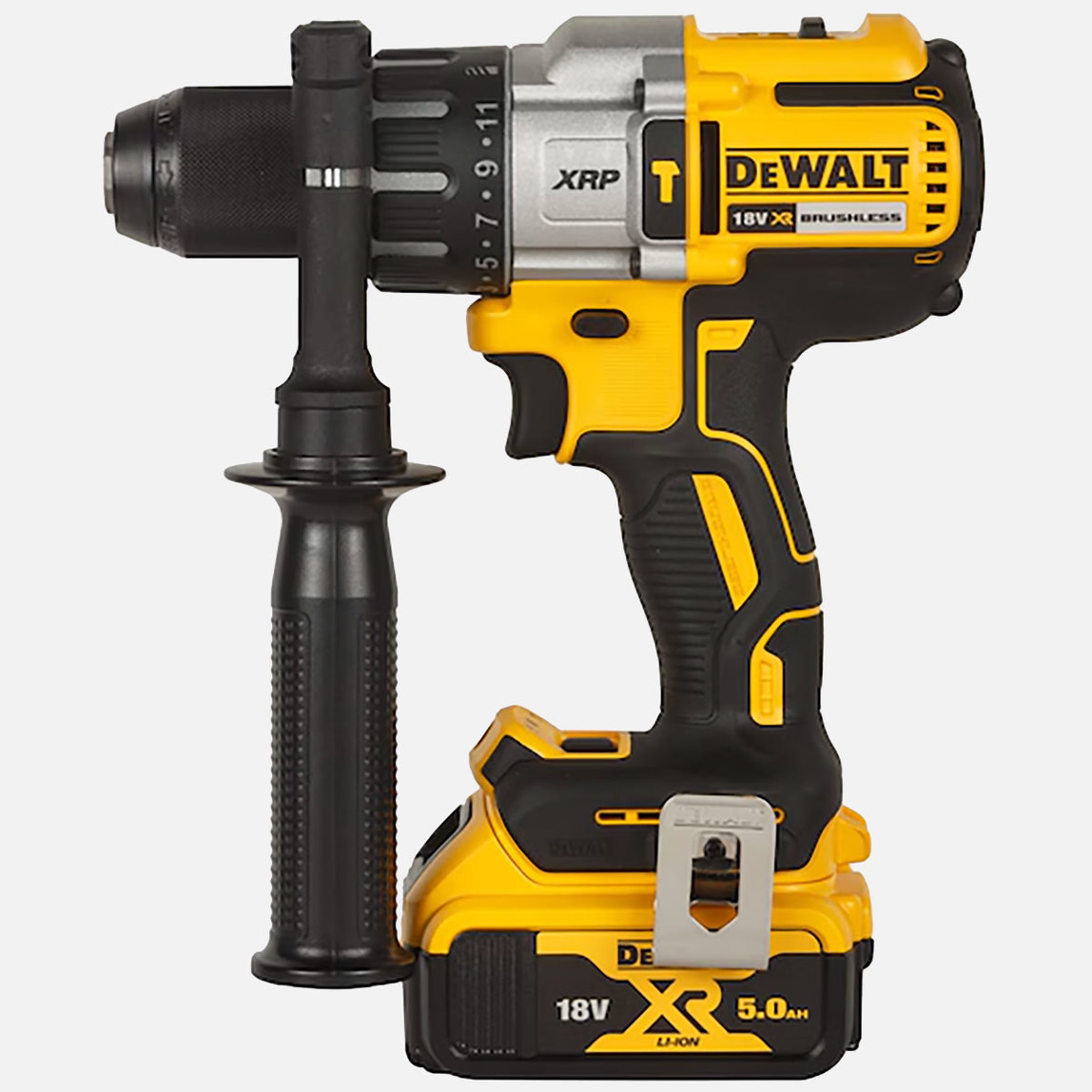    Dewalt Dcd996P2-QW 18 V 5.0 Ah 95 Nm Kömürsüz XR Seri Çift Akülü Darbeli Matkap 