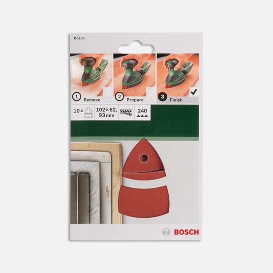 Bosch Psm Universal Zımpara 240Kum 10'lu 102x62x93 mm 