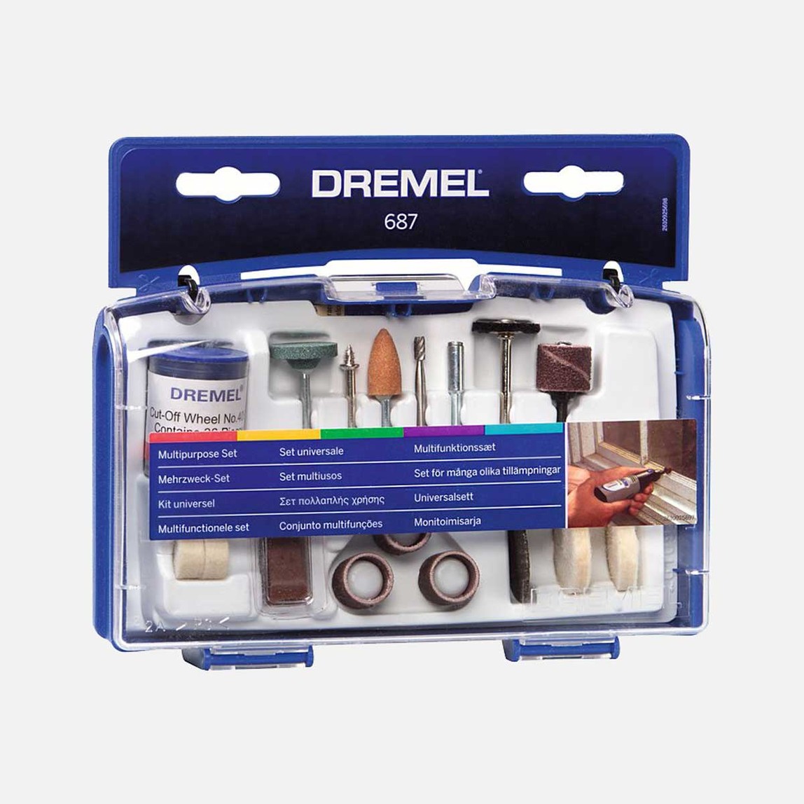   Dremel 687 52 Parça Çok Amaçlı Aksesuar Seti 