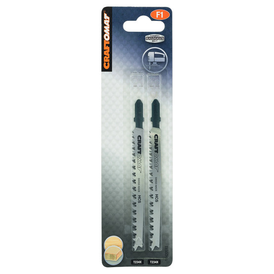 Craftomat Dekupaj Testere Ucu T-234-X 2'li 