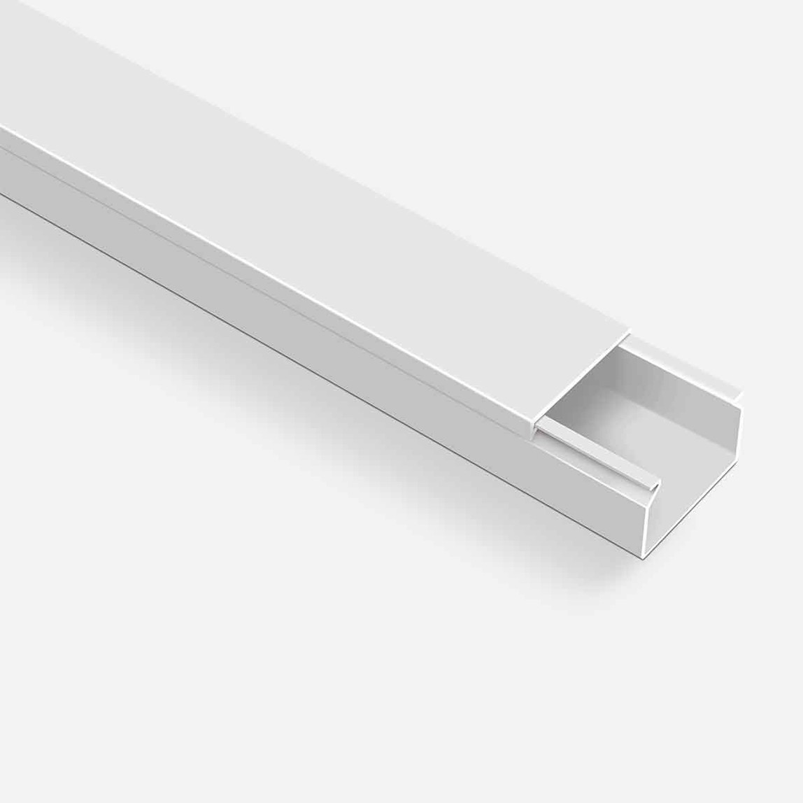    Mutlusan Kablo Kanalı 2M Beyaz 60X40 mm  