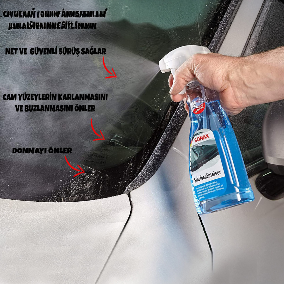    Sonax Cam Buz Çözücü  