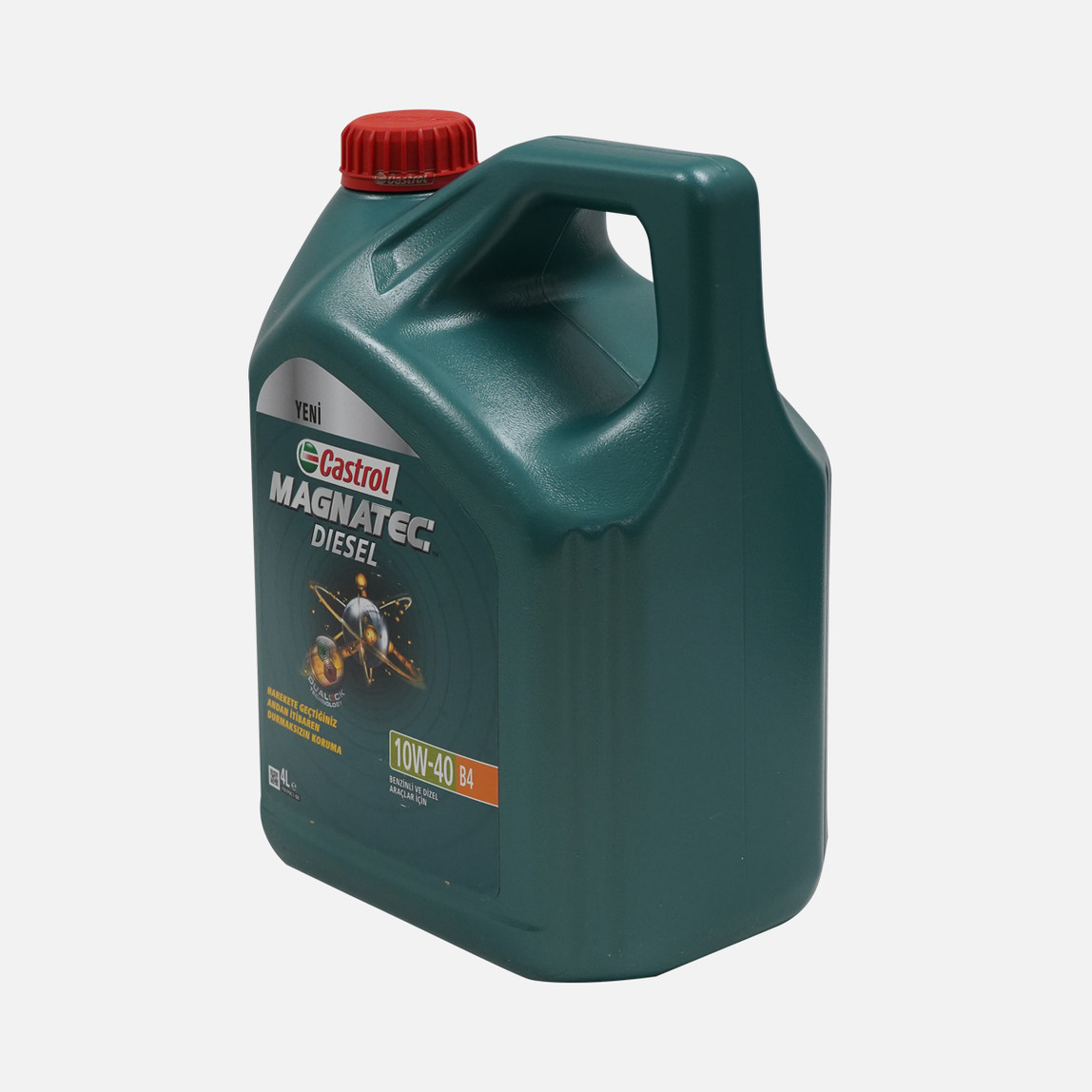    Castrol Magnatec 10W-40 4 Litre Benzinli Araçlar İçin Motor Yağı 