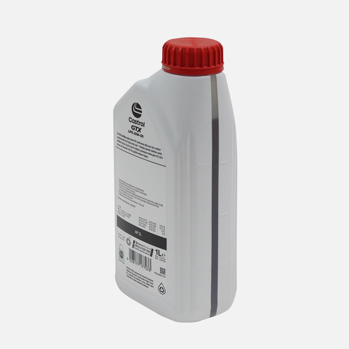   Castrol Gtx 20W50 Benzinli Motor Yağları  1 Lt 