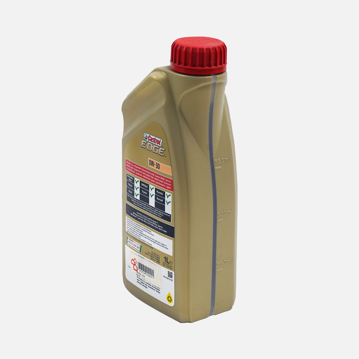   Castrol Edge 0W30  1 Lt Motor Yağı 
