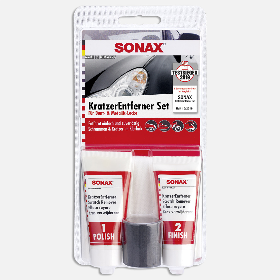    Sonax Çizik Giderici Set 50 ml   