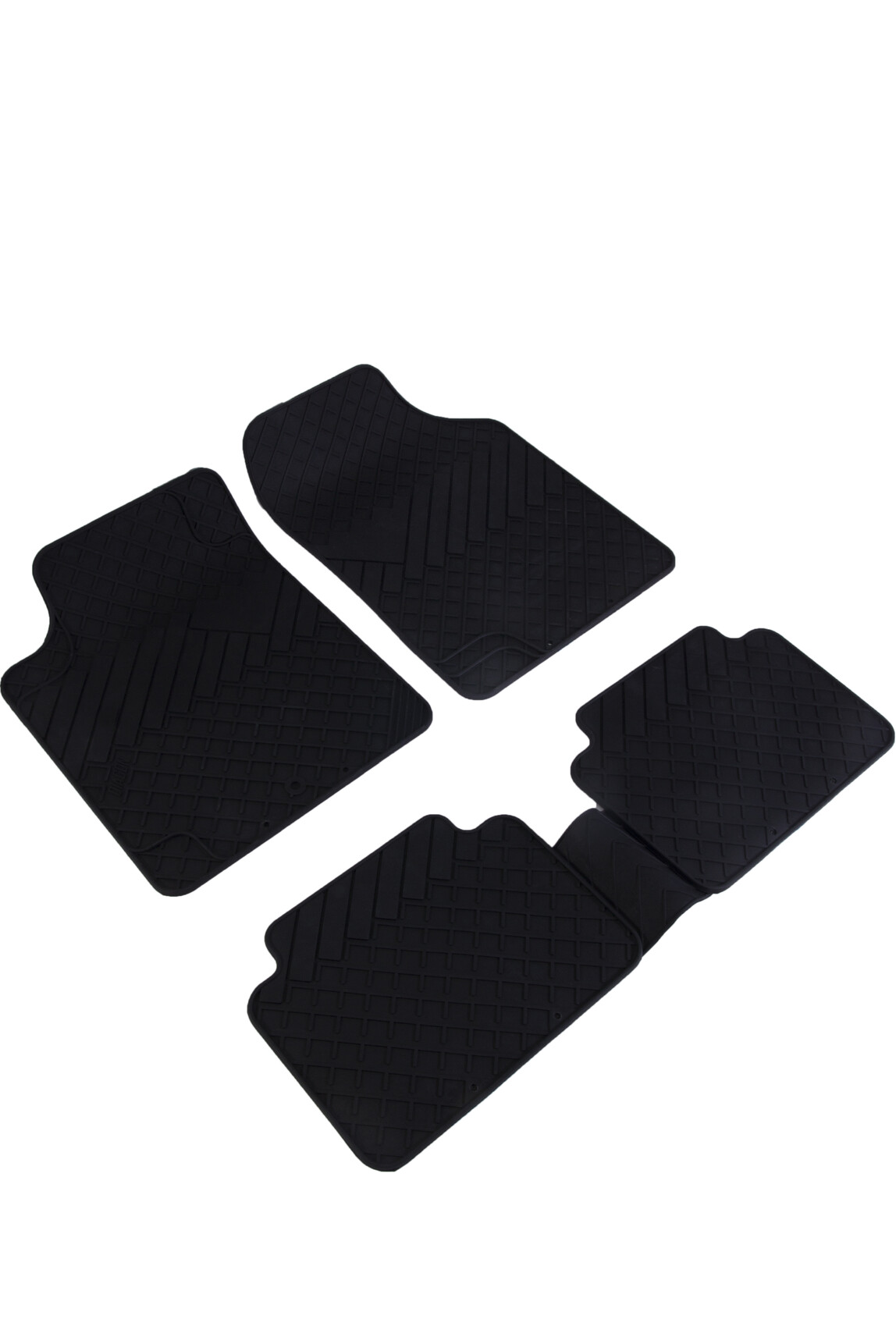    Erpar Diagon Oto Paspası Şaft Üstülü  Siyah  