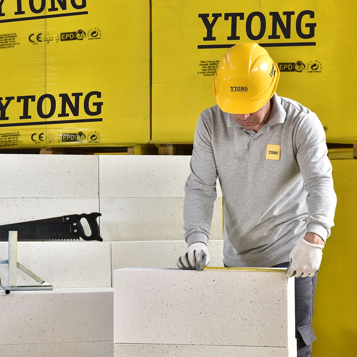    Ytong Blok G2 Sınıfı Gazbeton Düz  