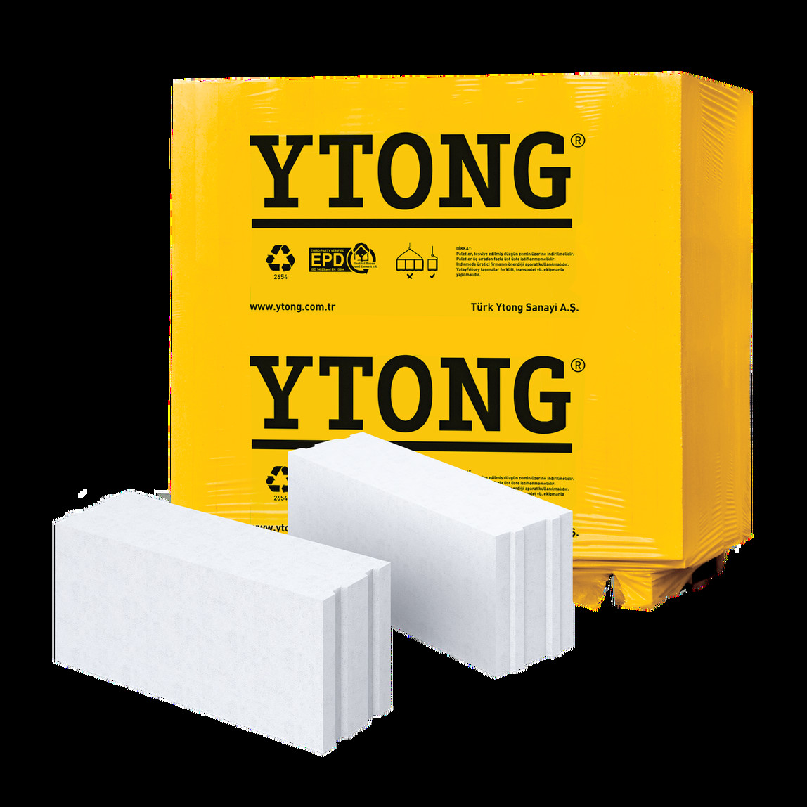    Tong Blok G2 Sınıfı Gazbeton Düz
 