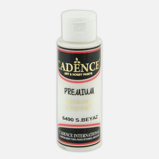 Cadence Akrilik Boya Warm White 70 ml 