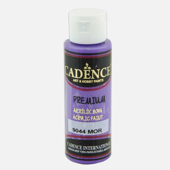 Cadence Akrilik Boya  Purple 70 ml 