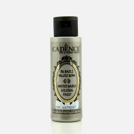 Cadence Su Bazlı Yaldız Antrasit 70 ml 