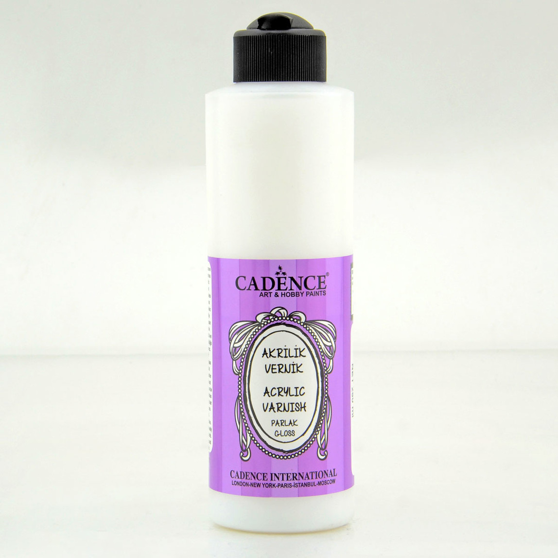    Cadence Su Bazlı Vernik Parlak 250 ml  
