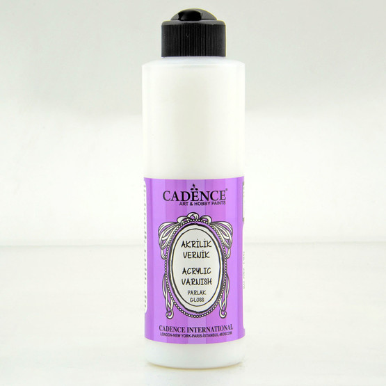 Cadence Su Bazlı Vernik Parlak 250 ml 
