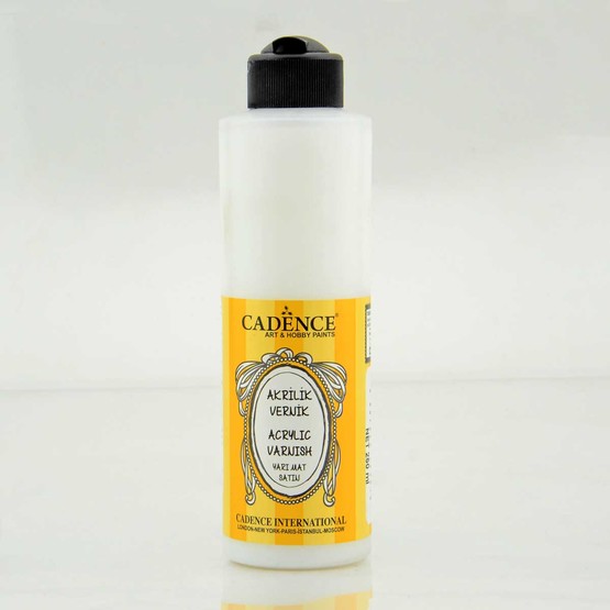 Cadence Su Bazlı Vernik Yarı Mat 250 ml 