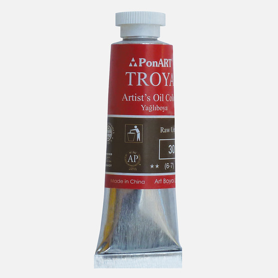 PonArt  Troya Yağlı Boya Tüp 30 Raw Umber 37 ml 