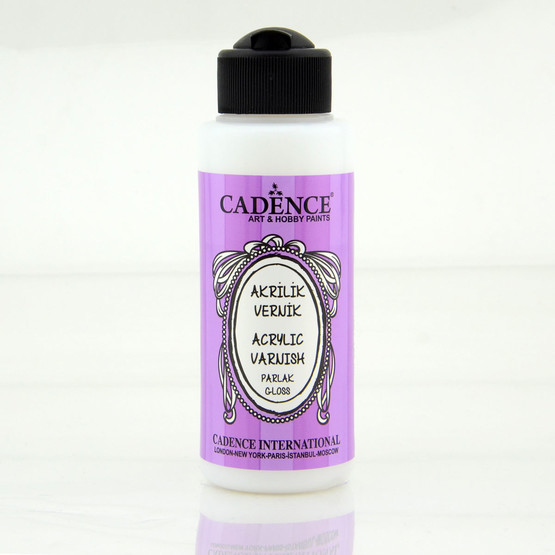 Cadence Su Bazlı Vernik Parlak 120 ml 