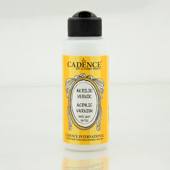 Cadence Su Bazlı Vernik Yarı Mat 120 ml 