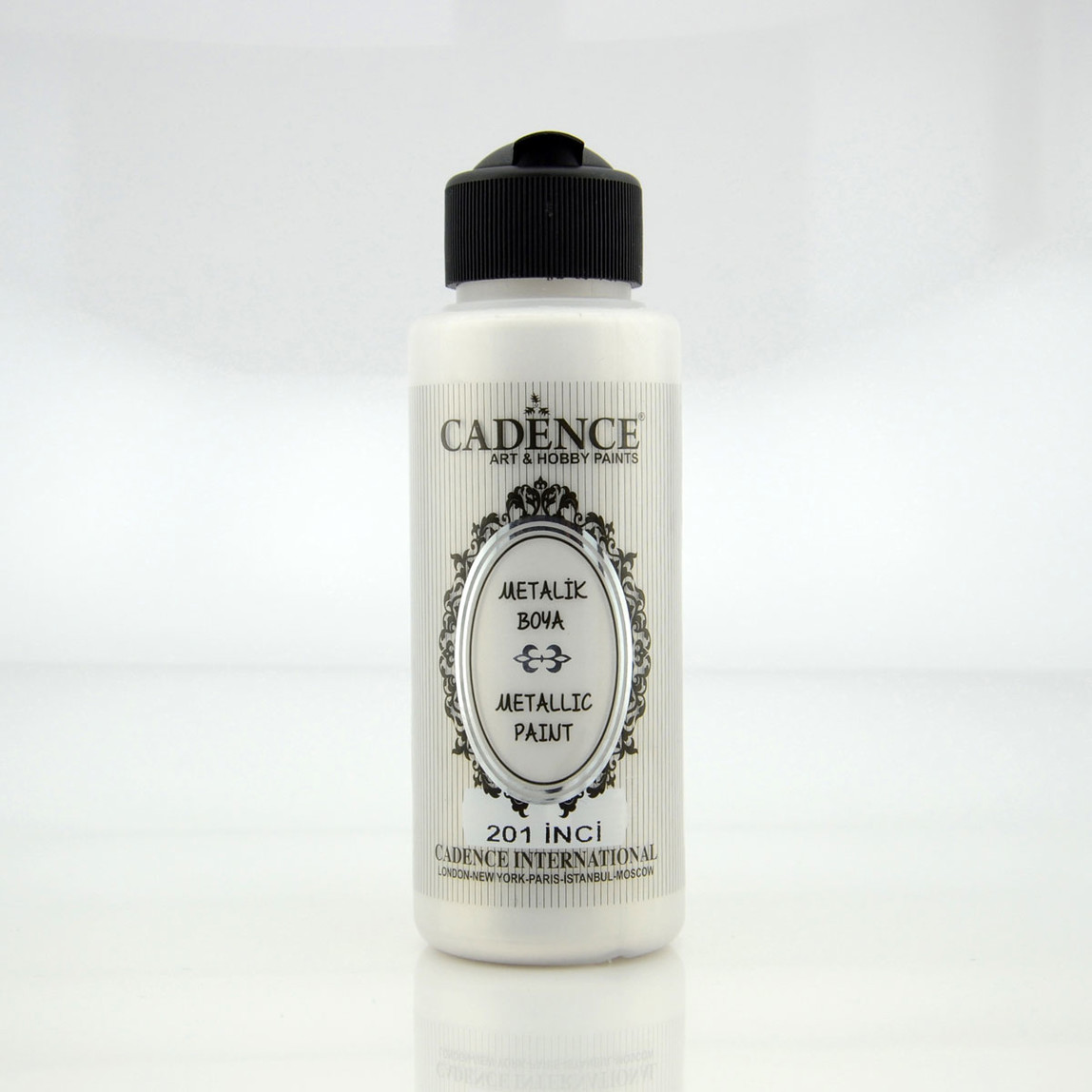    Cadence Metalik Boya İnci 120 ml  