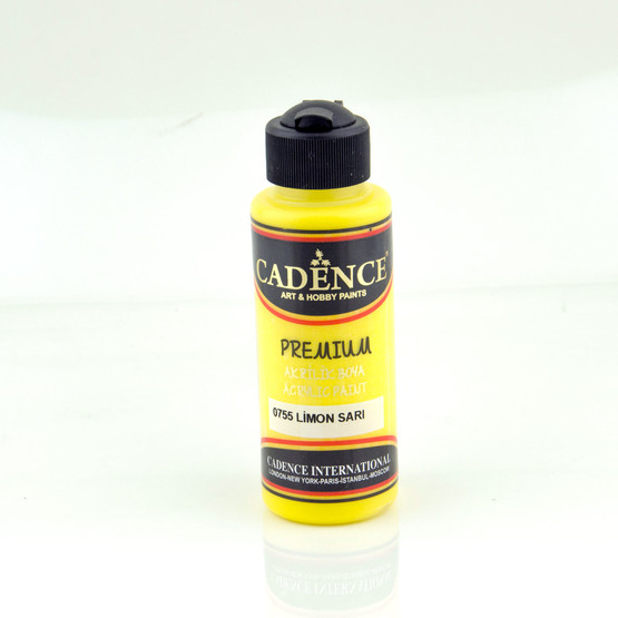 Cadence Akrilik Boya Limon 120 ml 