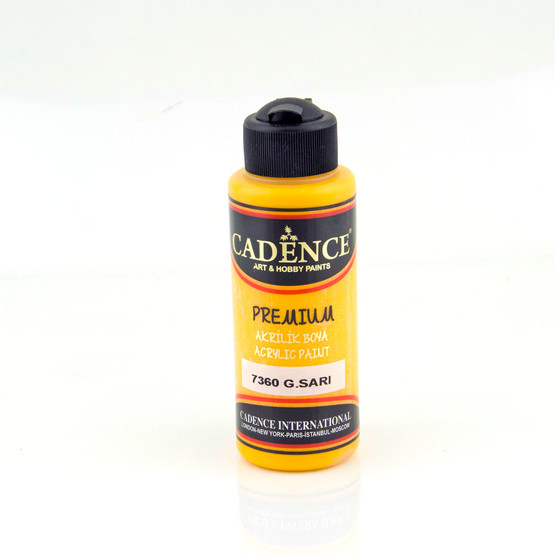 Cadence Akrilik Boya G.Sarı 120 ml 