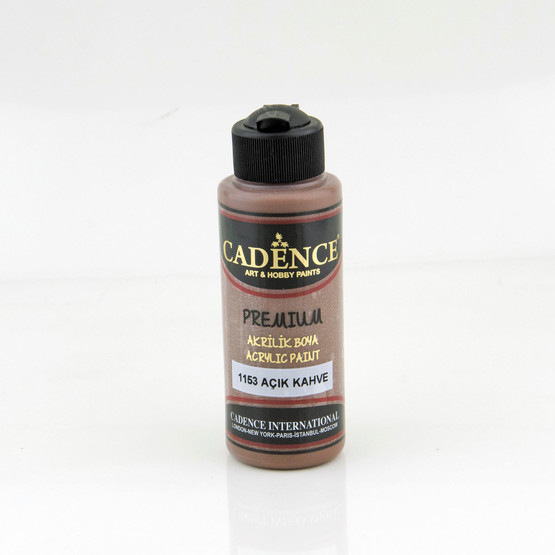 Cadence Akrilik Boya Açık Kahve 120 ml 