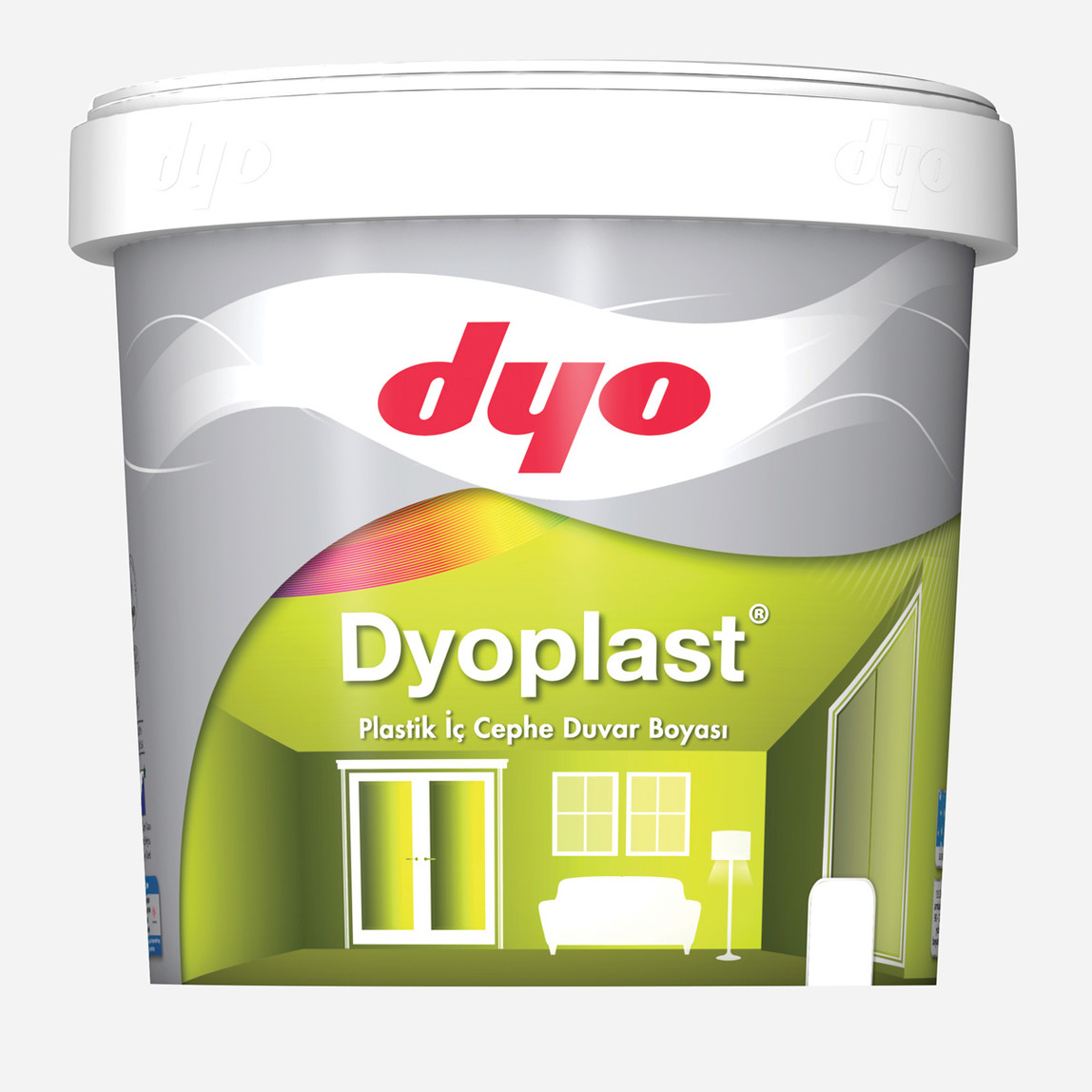    2,5 lt Dyo Dyoplast Beyaz 