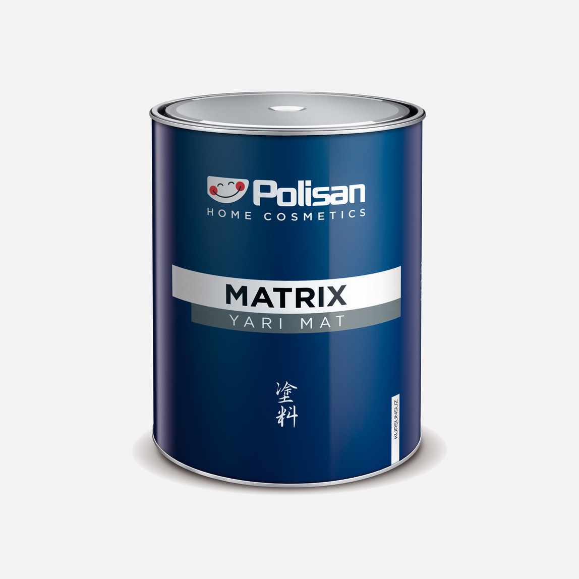    Polisan 15 lt Matrix Yarımat Beyaz 