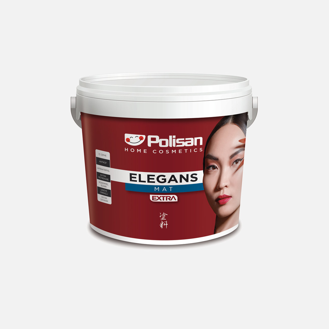    Polisan 7,5 lt Elegans Extra Mat Beyaz  