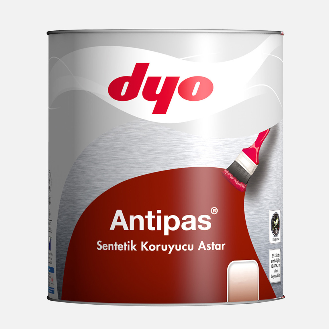    Dyo Antipas Sentetik Koruyucu Astar 0,75Lt Gri 