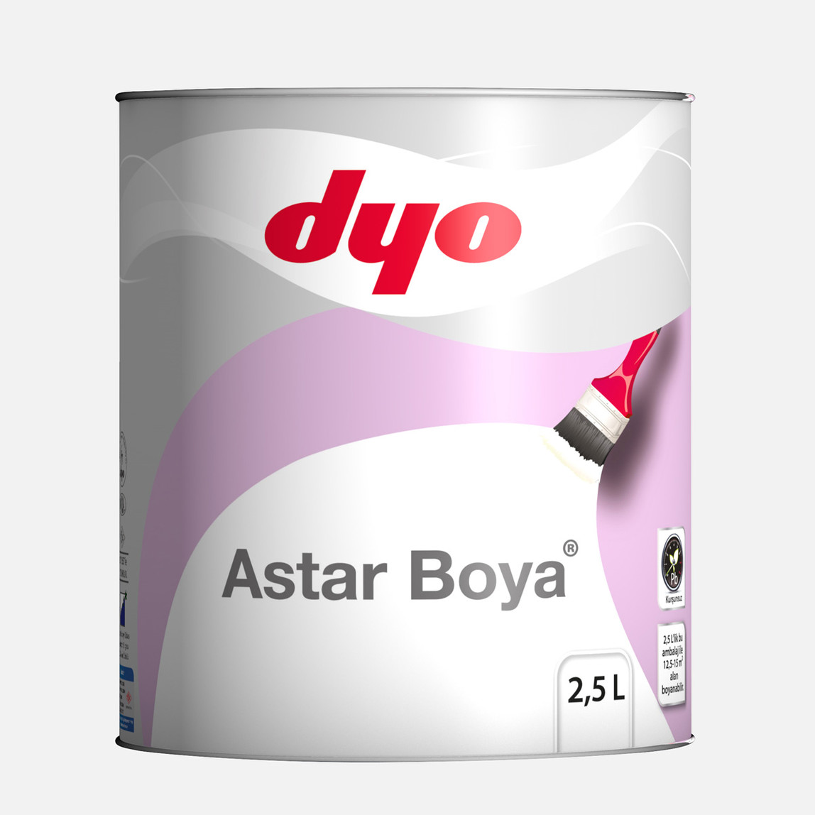    Dyo 2,5 lt Astar Boya Beyaz  