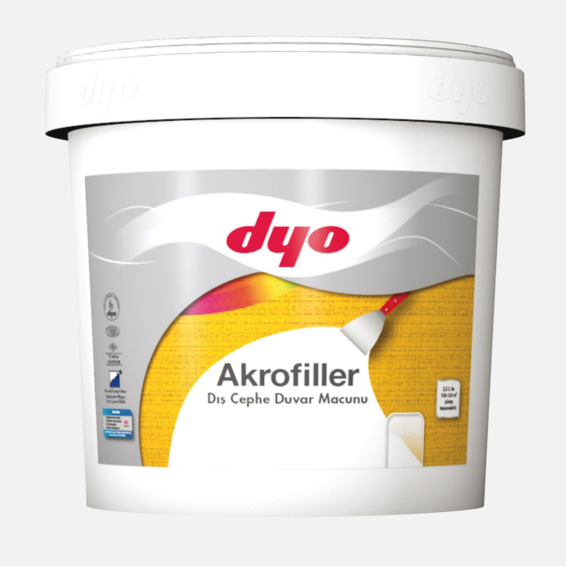    Dyo 4,5 kg Akrofiller Dış Cephe Macun 