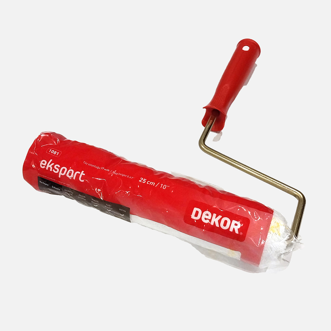    Dekor Export Saten Boya Rulo 25 cm  