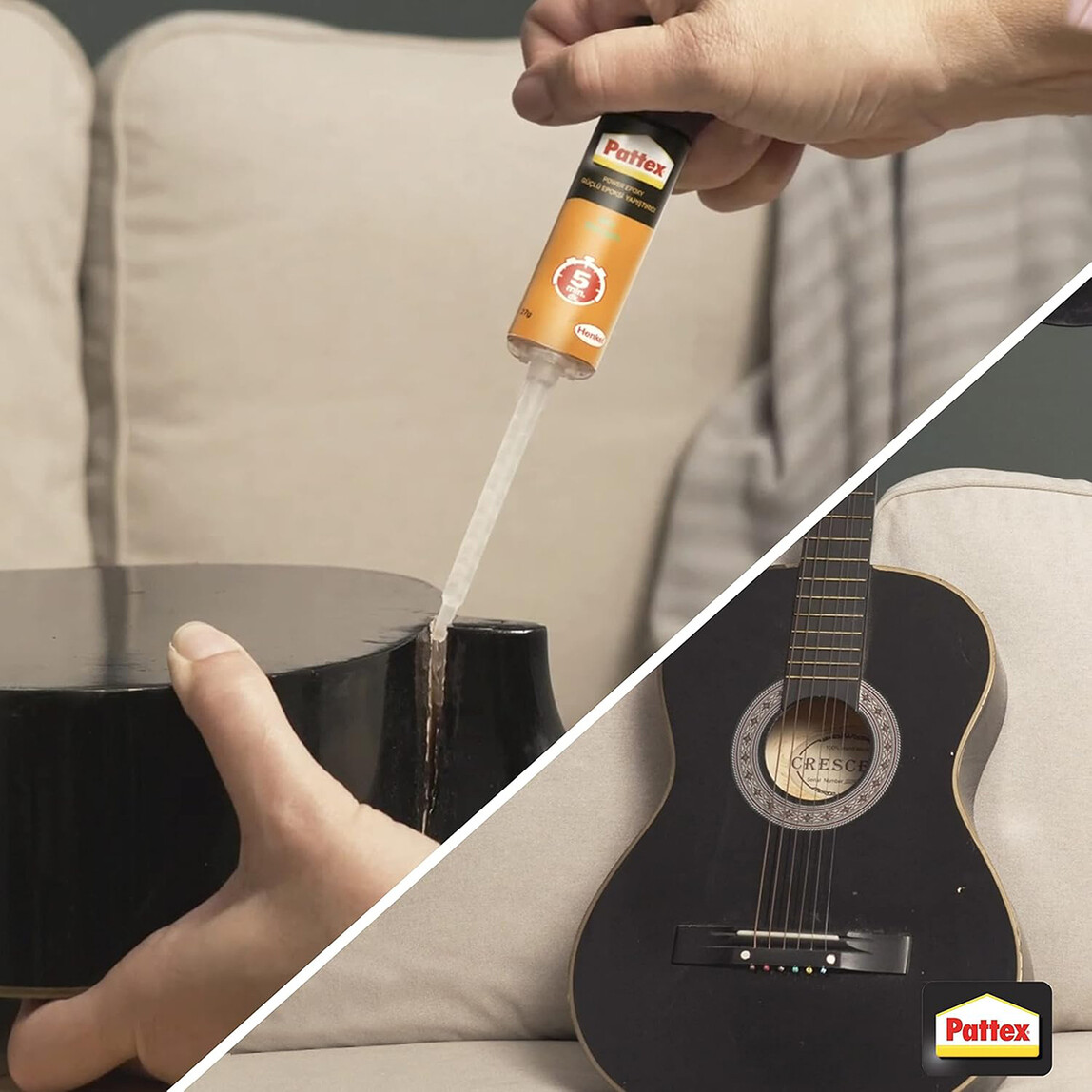    Pattex Power Epoksi Güçlü Yapıştırıcı-Mix Karışım 27 Gr  